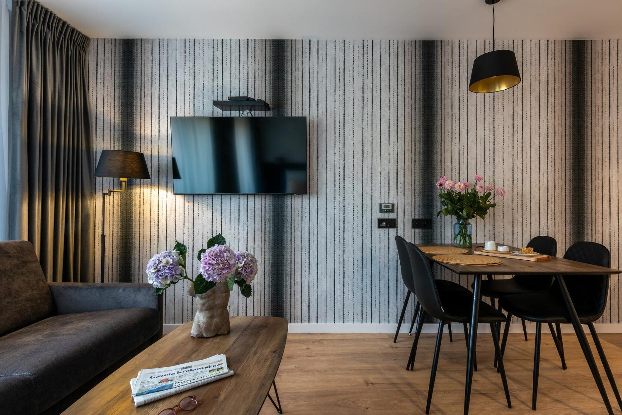 Inpoint Spacious Apartments Near Main Square & Kazimierz District Krakov Pokoj fotografie