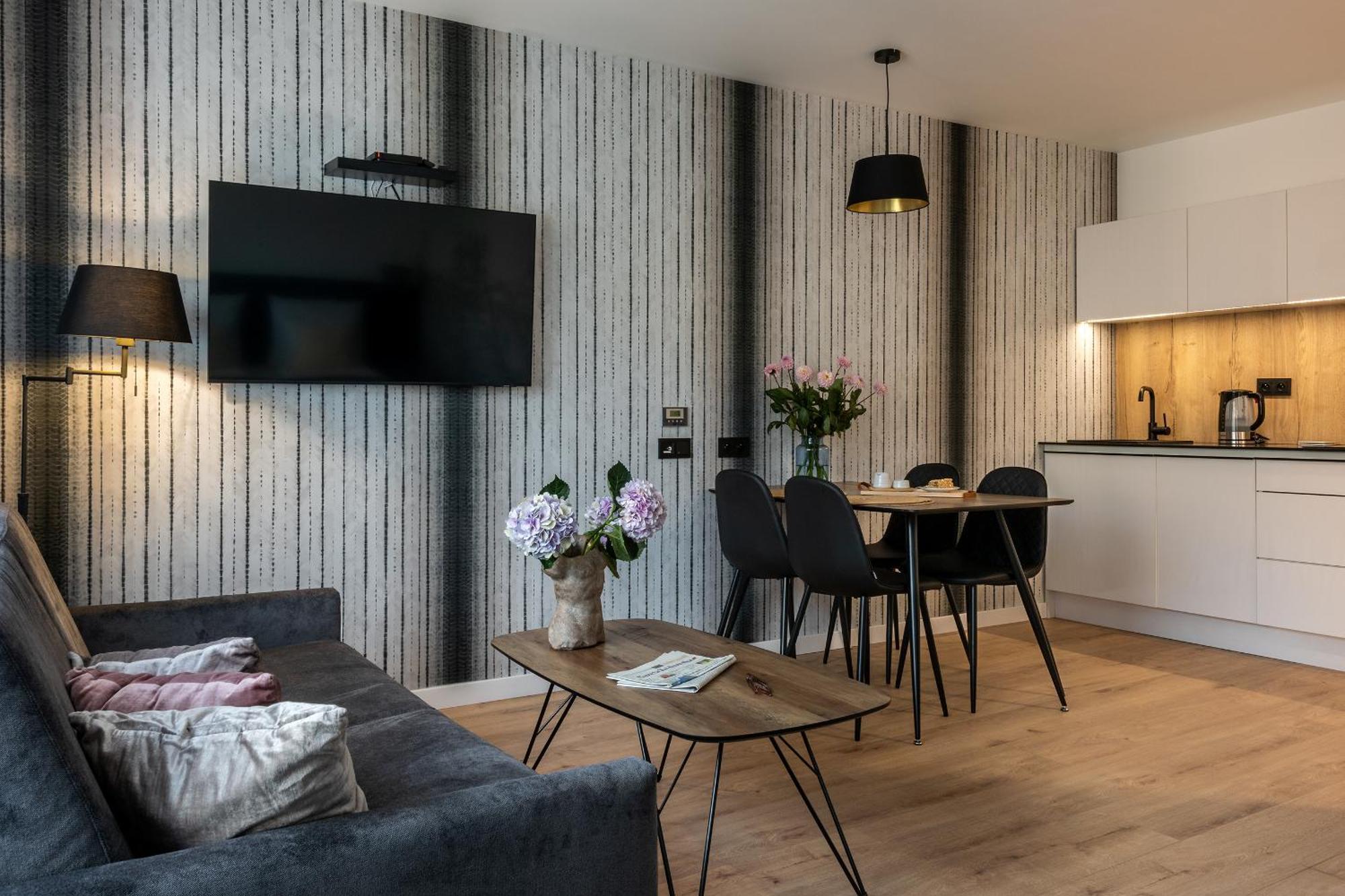 Inpoint Spacious Apartments Near Main Square & Kazimierz District Krakov Pokoj fotografie