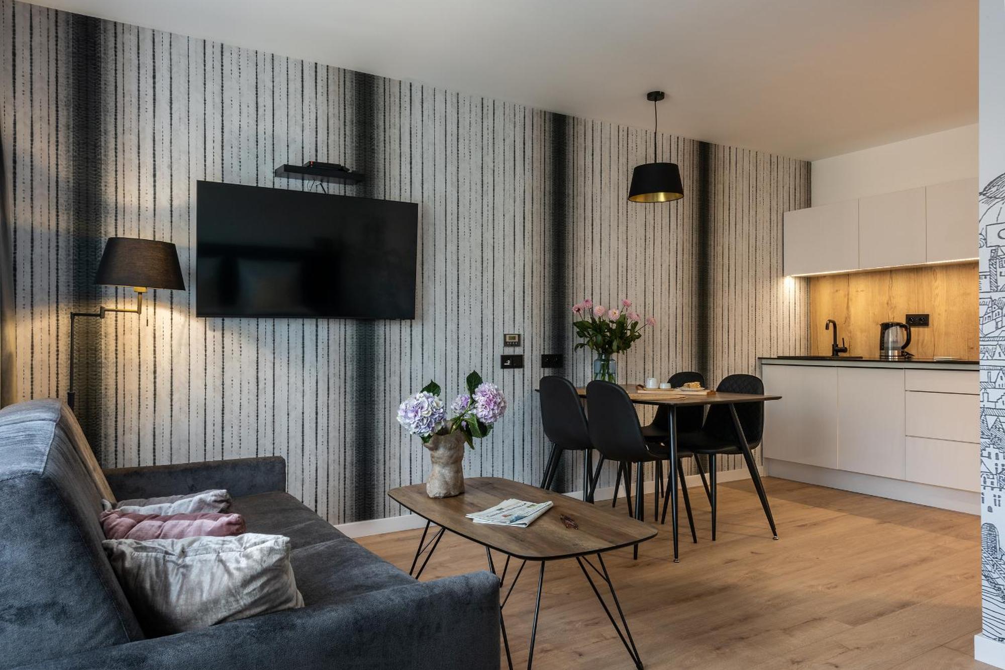 Inpoint Spacious Apartments Near Main Square & Kazimierz District Krakov Pokoj fotografie