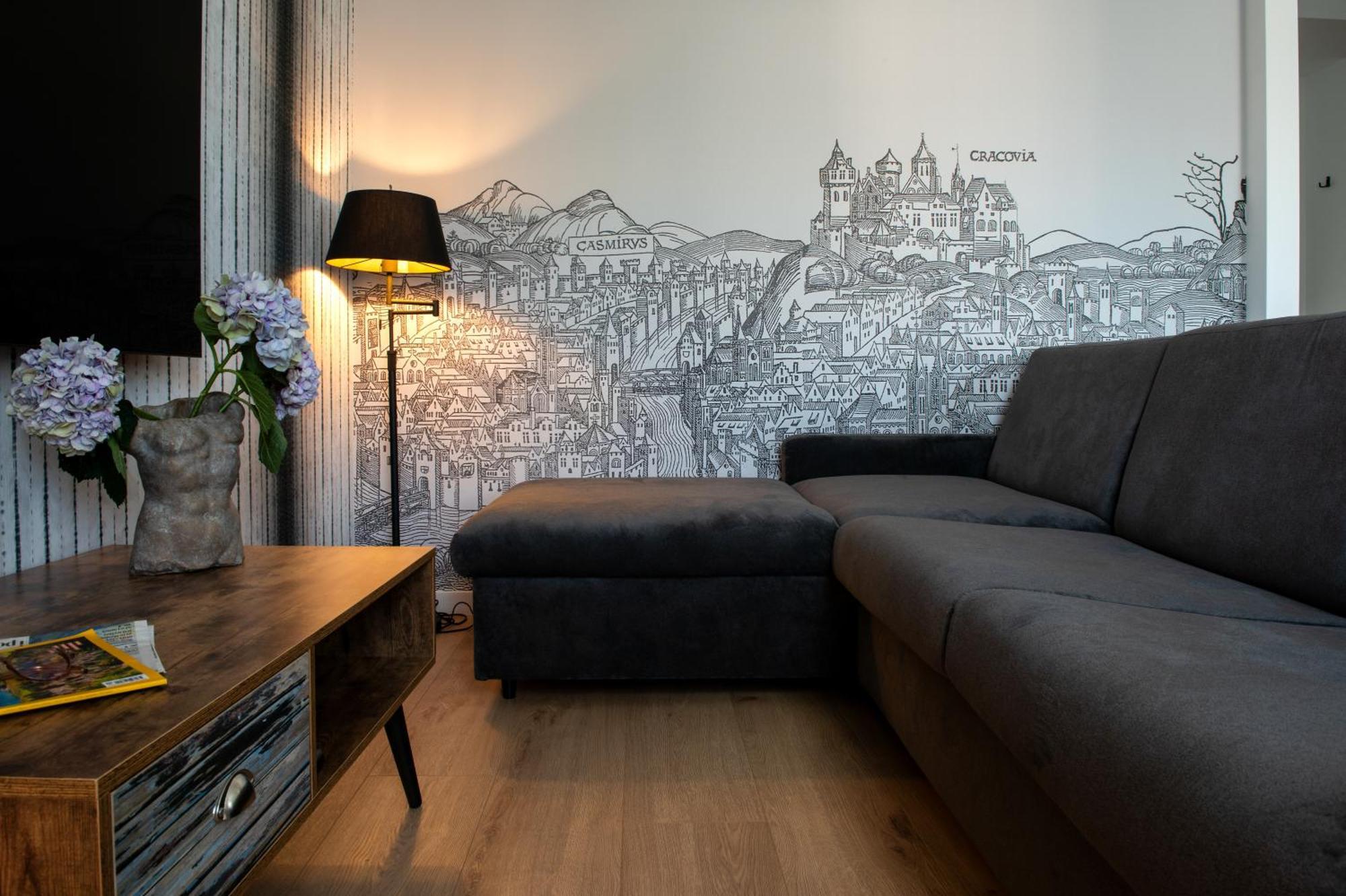 Inpoint Spacious Apartments Near Main Square & Kazimierz District Krakov Pokoj fotografie