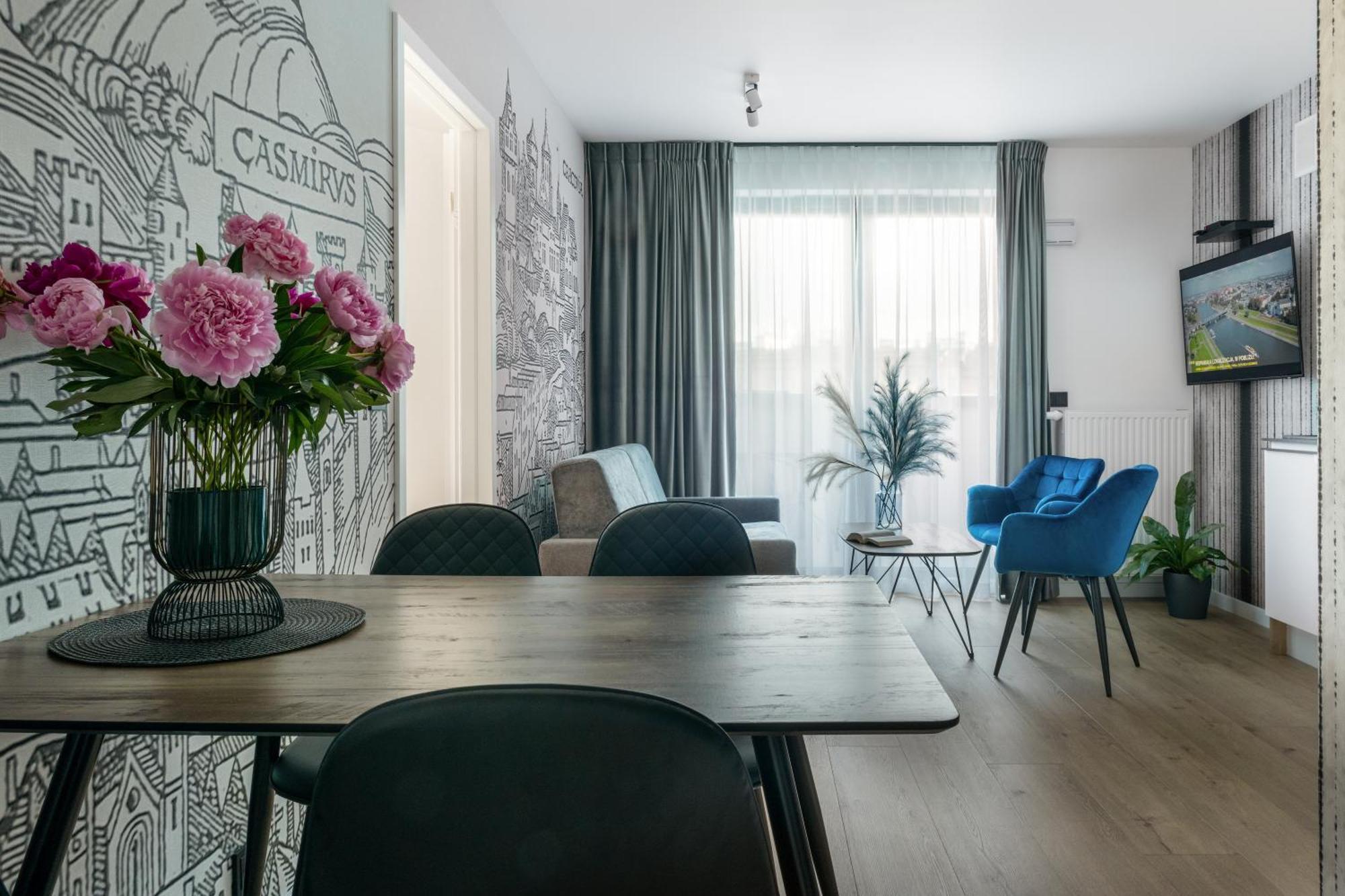Inpoint Spacious Apartments Near Main Square & Kazimierz District Krakov Pokoj fotografie